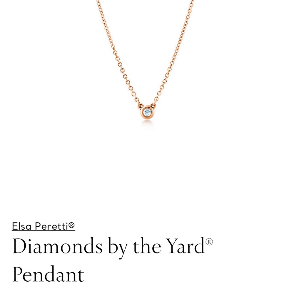 Tiffany & co Elsa peretti diamonds by the yard